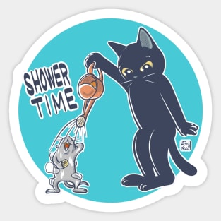 Shower Time Sticker